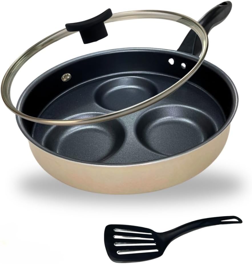 Análise prática da frigideira antiaderente com 3 cavidades: desempenho e praticidade no dia a dia.