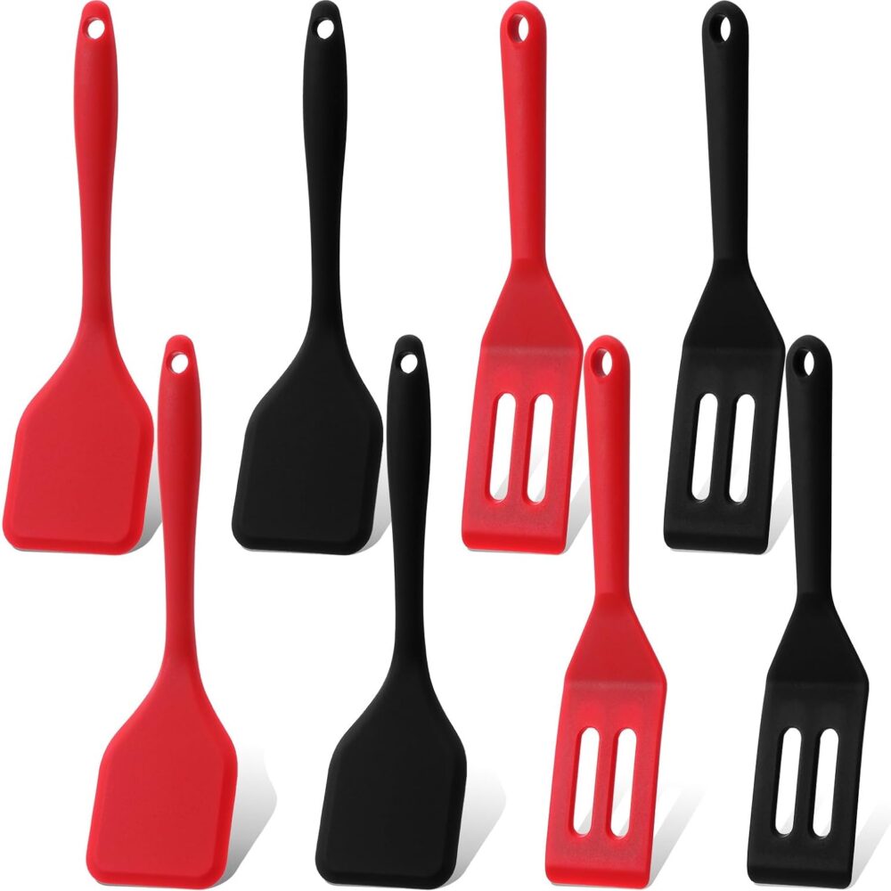 Análise prática do conjunto de espátulas de silicone para brownie: durabilidade e desempenho no preparo.