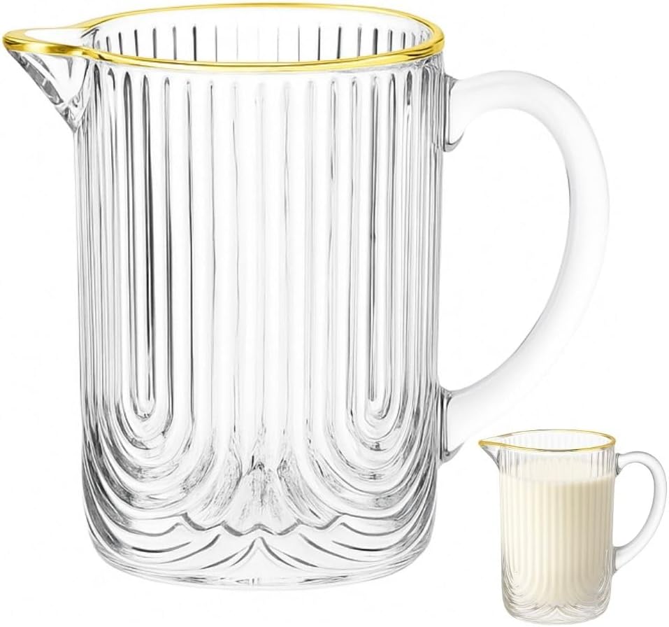 Análise prática da leiteira de vidro canalado 260ml: qualidade, durabilidade e uso diário.