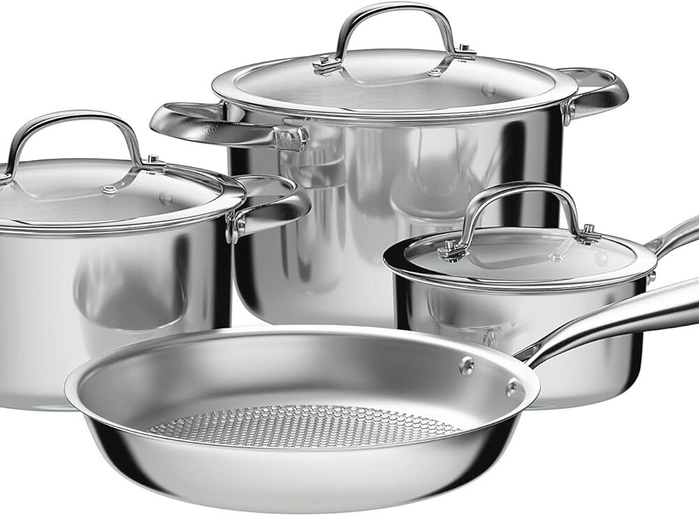 Análise prática do conjunto de panelas Hexxa 3D Ceramic da EURO HOME após uso contínuo.