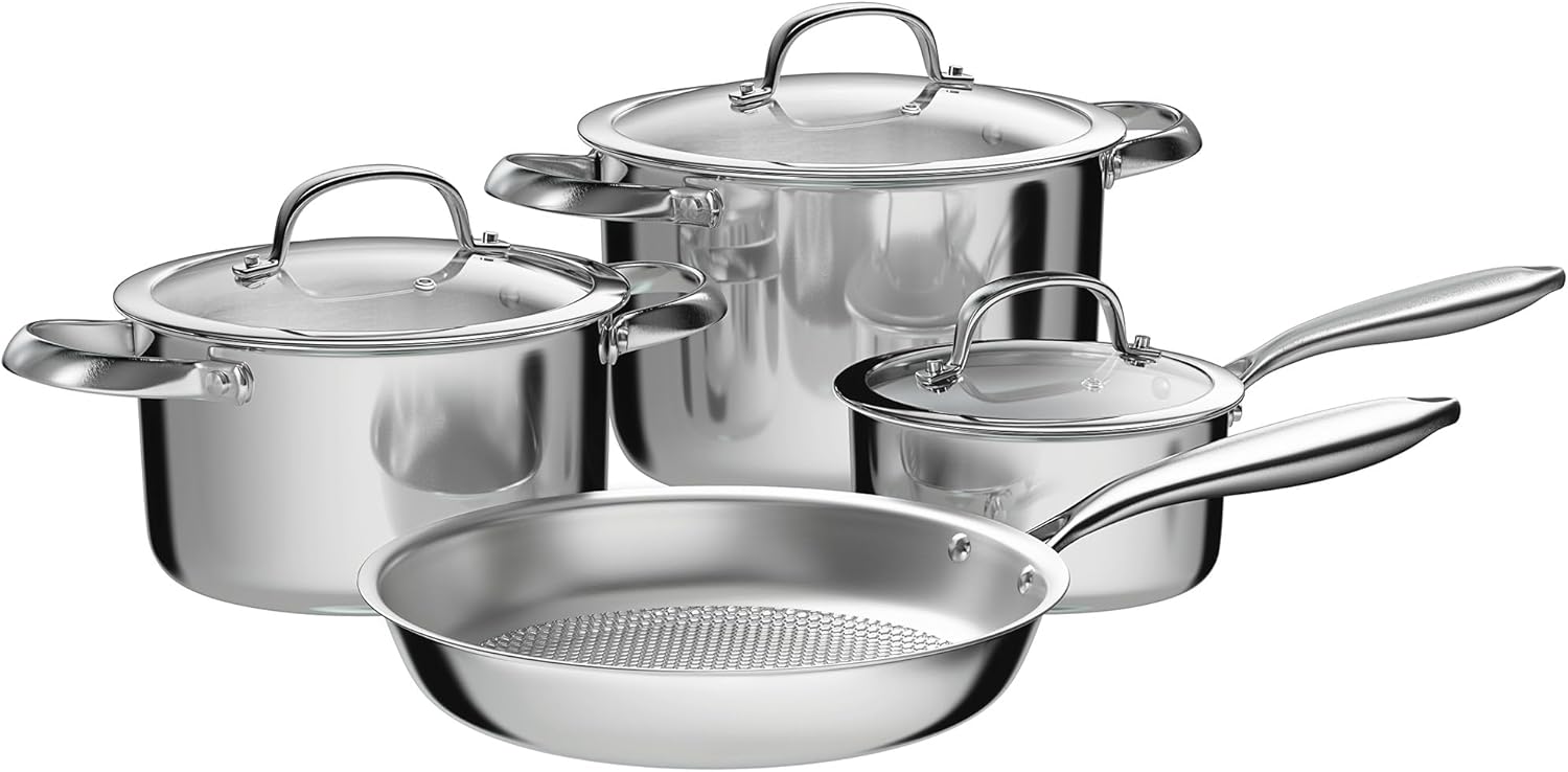 Análise prática do conjunto de panelas Hexxa 3D Ceramic da EURO HOME após uso contínuo.