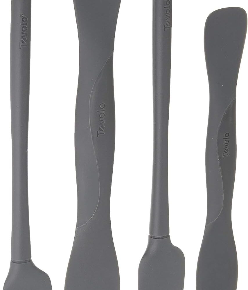 Análise prática da colher de espátula de silicone Tovolo: durabilidade e flexibilidade em uso diário.